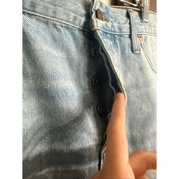 Madewell relaxed denim shorts size 32 - Picture 3 of 4